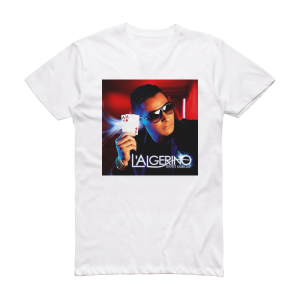 L Algerino Effet Miroir Album Cover T-Shirt White