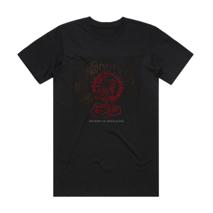 Ophis Effigies Of Desolation Album Cover T-Shirt Black