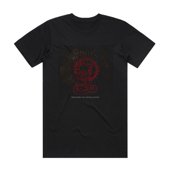 Ophis Effigies Of Desolation Album Cover T-Shirt Black