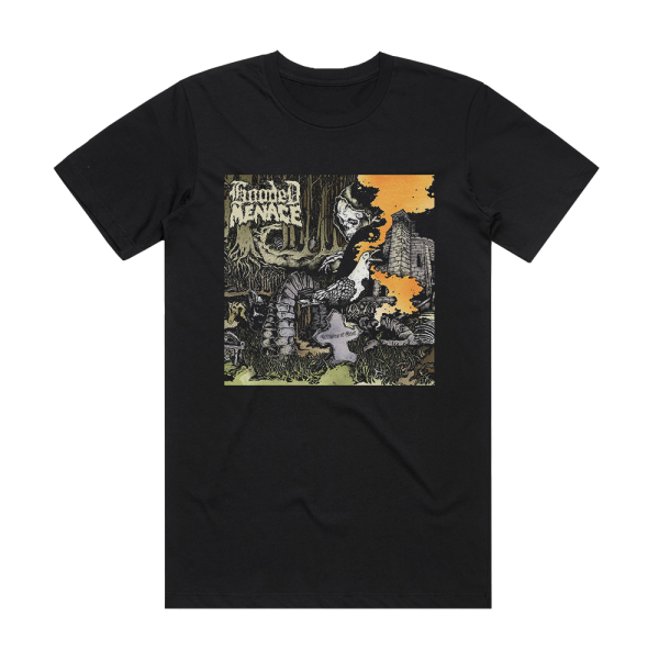 Hooded Menace Effigies Of Evil Album Cover T-Shirt Black