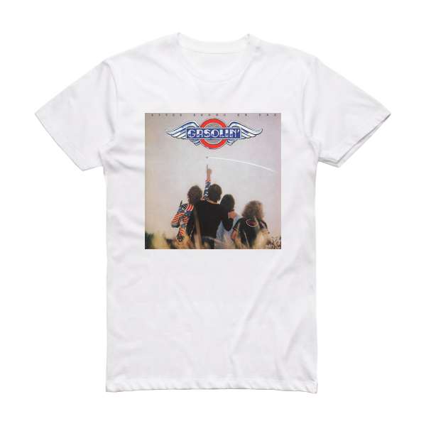 Gasolin Efter Endnu En Dag Album Cover T-Shirt White – ALBUM COVER T-SHIRTS