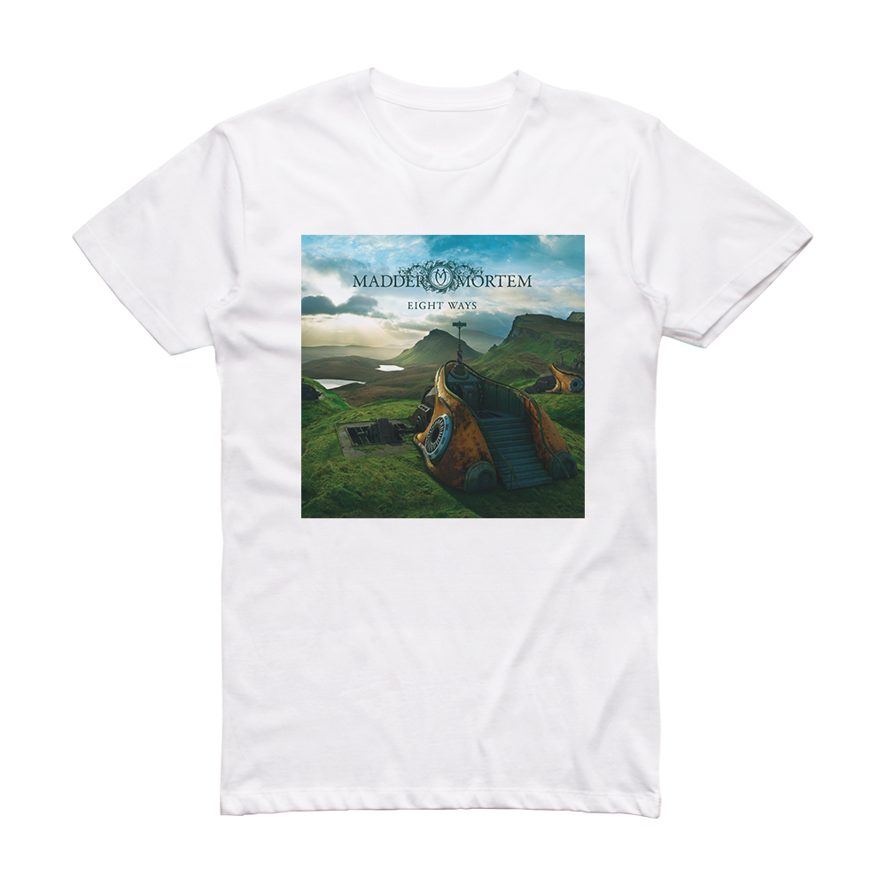 Madder Mortem Eight Ways Album Cover T-Shirt White