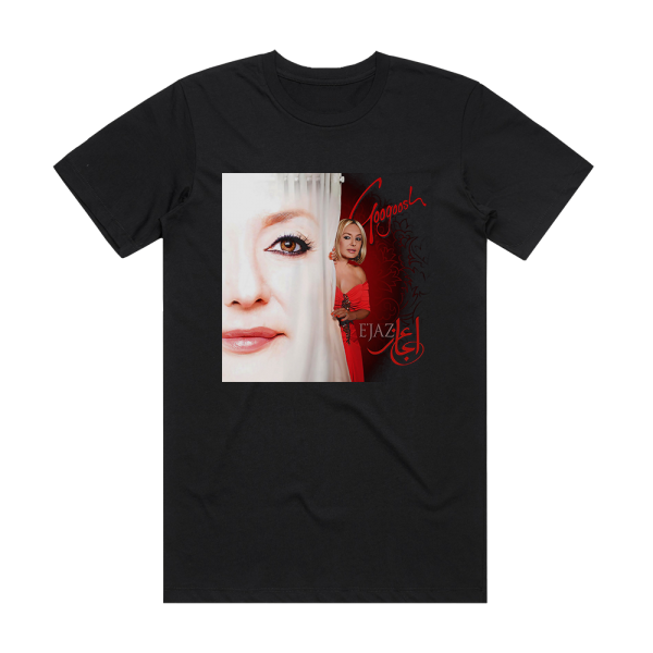 Googoosh Ejaz Album Cover T-Shirt Black