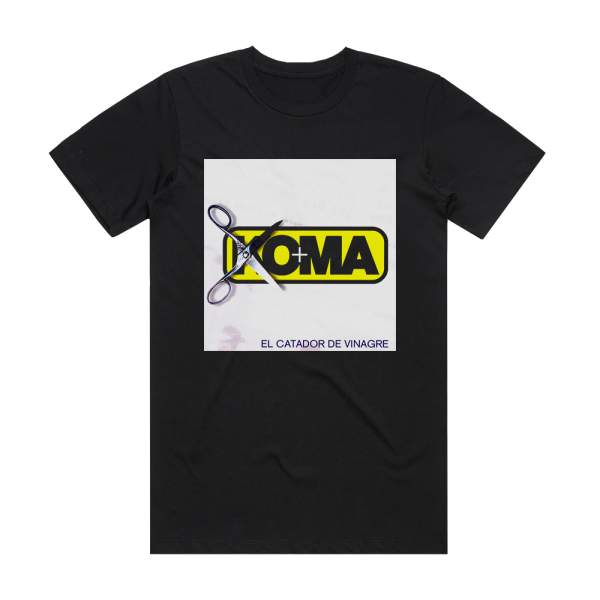 Koma El Catador De Vinagre Album Cover T-Shirt Black