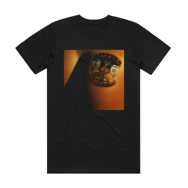 Litfiba El Diablo Album Cover T-Shirt Black