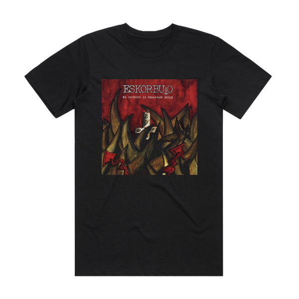 Eskorbuto El Infierno Es Demasiado Dulce Album Cover T-Shirt Black