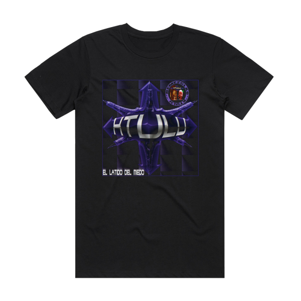 Ktulu El Latido Del Miedo Album Cover T-Shirt Black