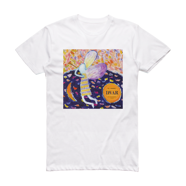 Dvar El Mariil Album Cover T-Shirt White