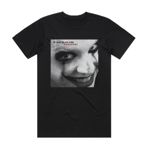 Guasones El Rock De Mi Vida Album Cover T-Shirt Black