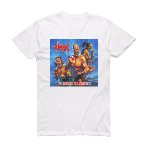 Hirax El Rostro De La Muerte Album Cover T-Shirt White