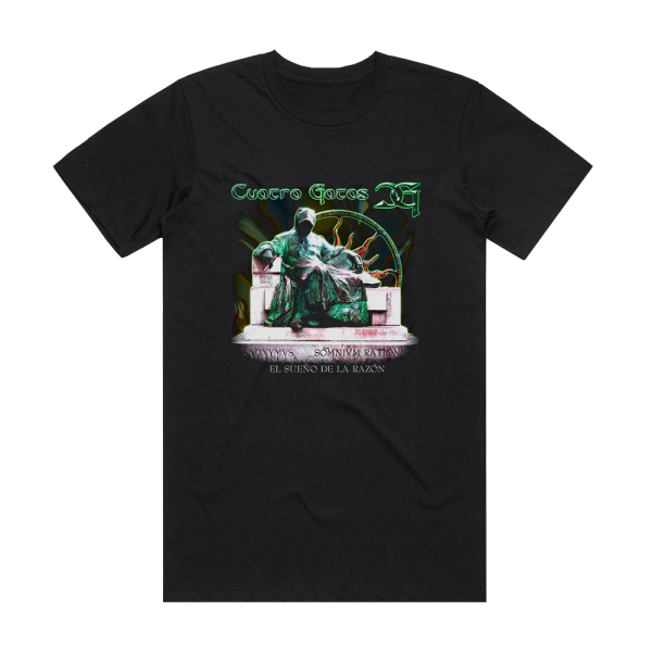 Cuatro Gatos El Sueo De La Razn Album Cover T-Shirt Black