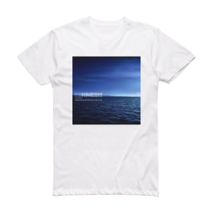 Nmesh Elastic Ocean Album Cover T-Shirt White