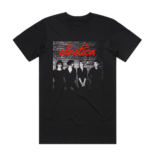 Elastica Elastica Album Cover T-Shirt Black