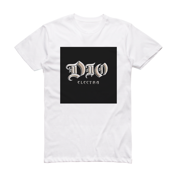 Dio Electra Album Cover T-Shirt White