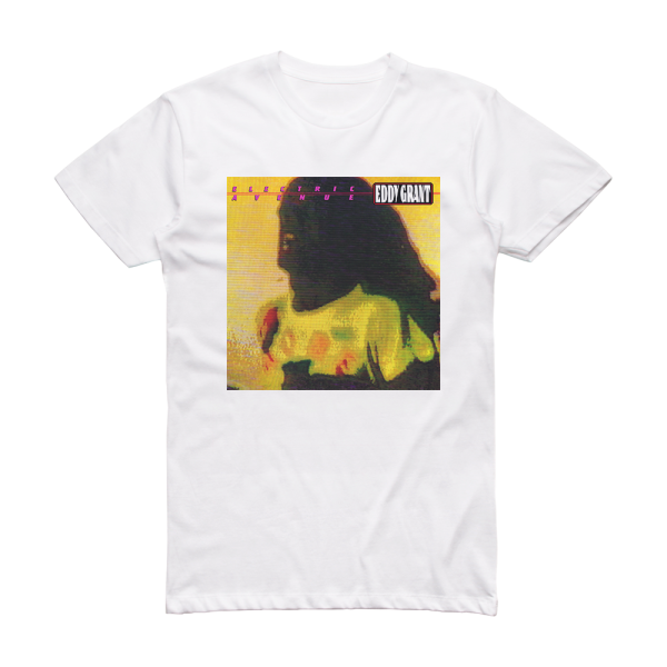 Eddy Grant Electric Avenue Album Cover T-Shirt White