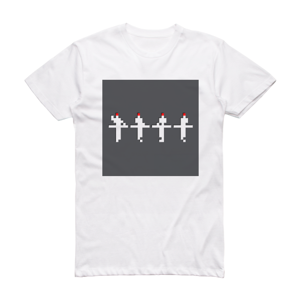 Kraftwerk Electric Cafe 2 Album Cover T-Shirt White