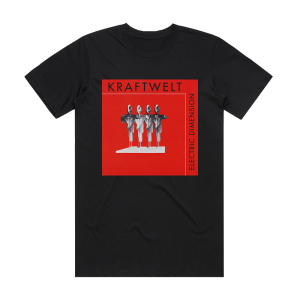 Kraftwelt Electric Dimension Album Cover T-Shirt Black