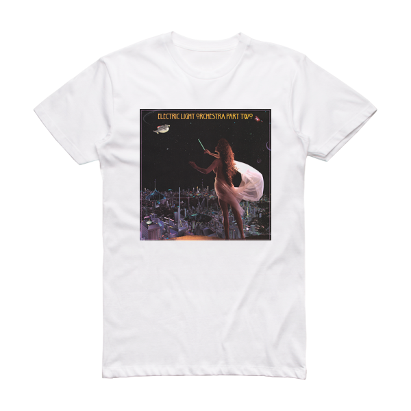 Electric Light Orchestra Part II Electric Light Orchestra Part Two Album Cover T-Shirt White