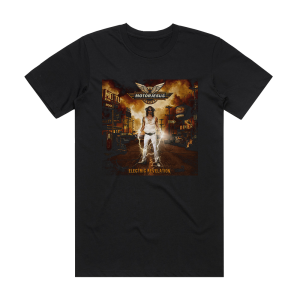 Motorjesus Electric Revelation Album Cover T-Shirt Black