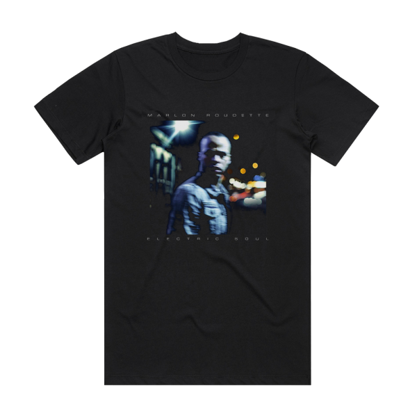Marlon Roudette Electric Soul Album Cover T-Shirt Black