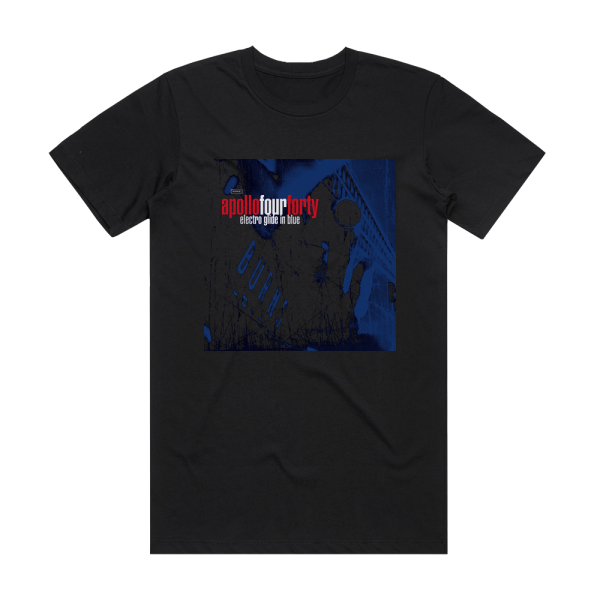 Apollo 440 Electro Glide In Blue Album Cover T-Shirt Black