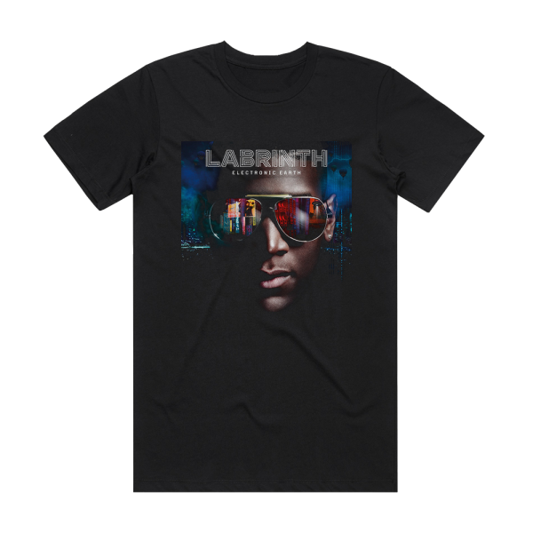 Labrinth Electronic Earth Album Cover T-Shirt Black