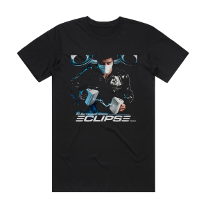 Eclipse Rock Electroshock Album Cover T-Shirt Black