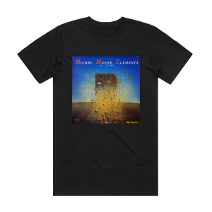 Michel Magne Elements La Terre Album Cover T-Shirt Black