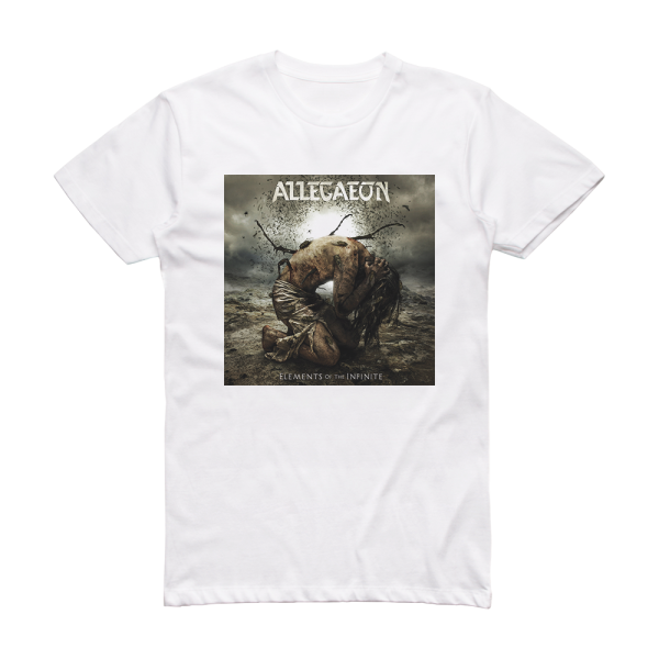 Allegaeon Elements Of The Infinite Album Cover T-Shirt White