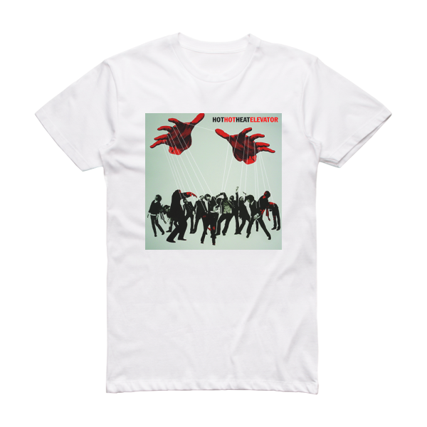 Hot Hot Heat Elevator Album Cover T-Shirt White