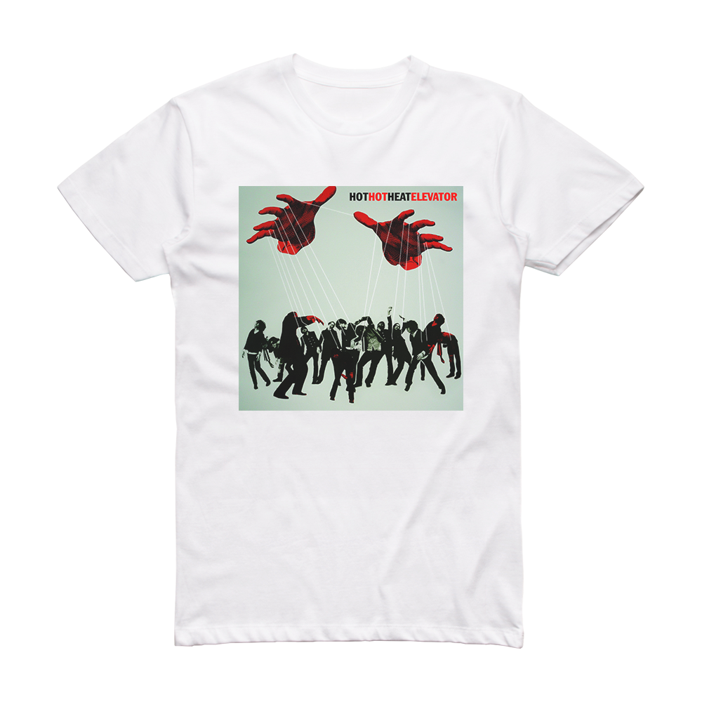 Hot Hot Heat Elevator Album Cover T-Shirt White – ALBUM COVER T-SHIRTS