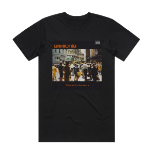 Ammonia Eleventh Avenue Album Cover T-Shirt Black