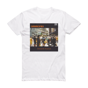 Ammonia Eleventh Avenue Album Cover T-Shirt White
