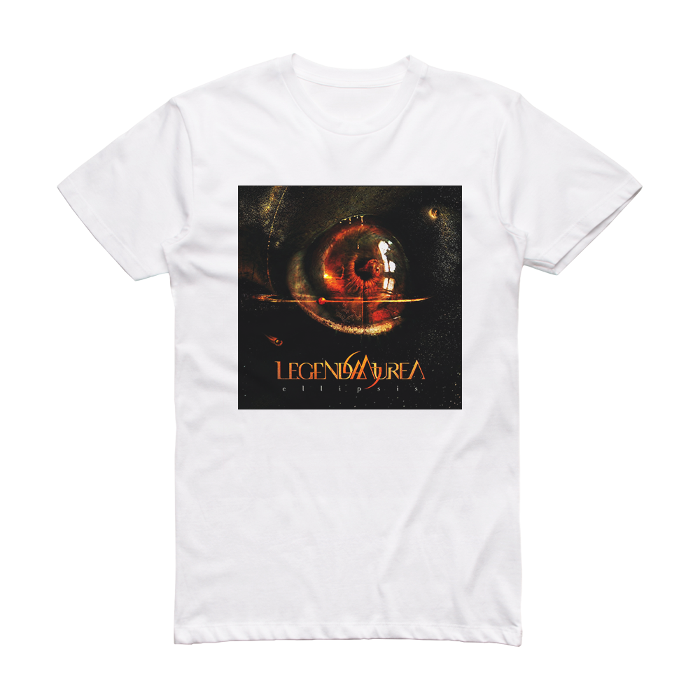 Legenda Aurea Ellipsis Album Cover T-Shirt White – ALBUM COVER T