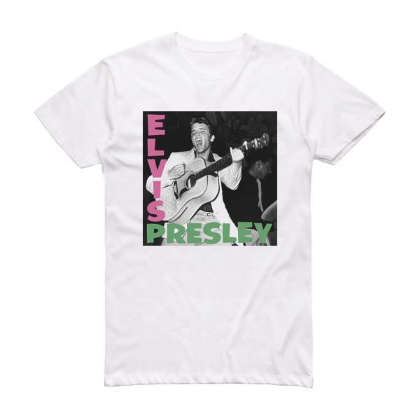Elvis Presley Elvis Presley Album Cover T-Shirt White
