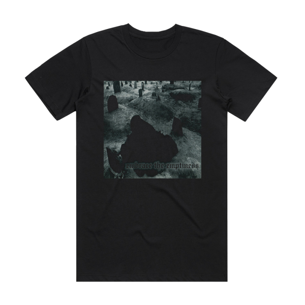 Evoken Embrace The Emptiness Album Cover T-Shirt Black