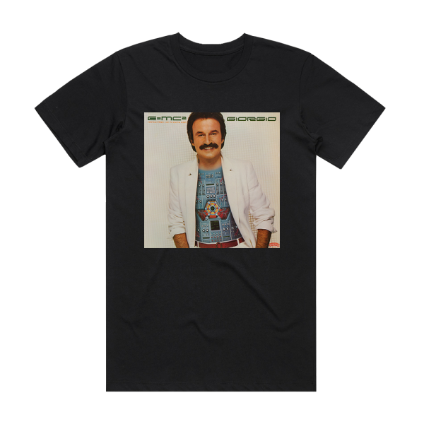 Giorgio Moroder Emc 1 Album Cover T-Shirt Black