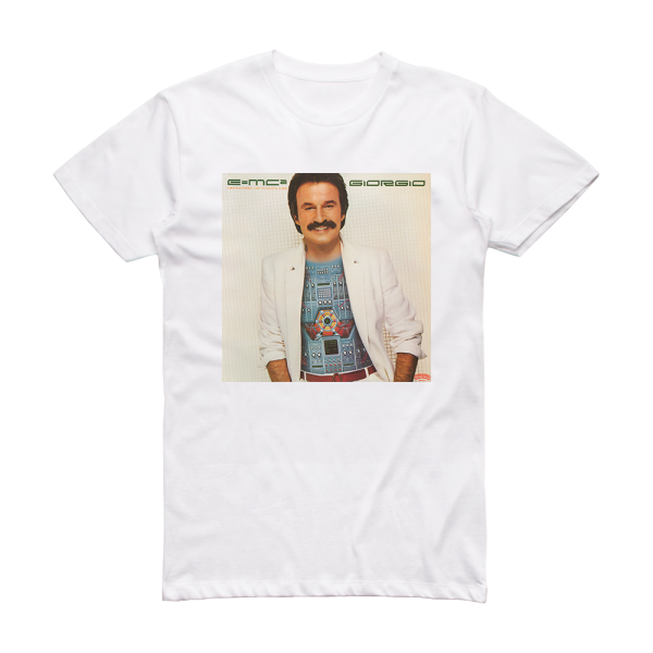 Giorgio Moroder Emc 1 Album Cover T-Shirt White