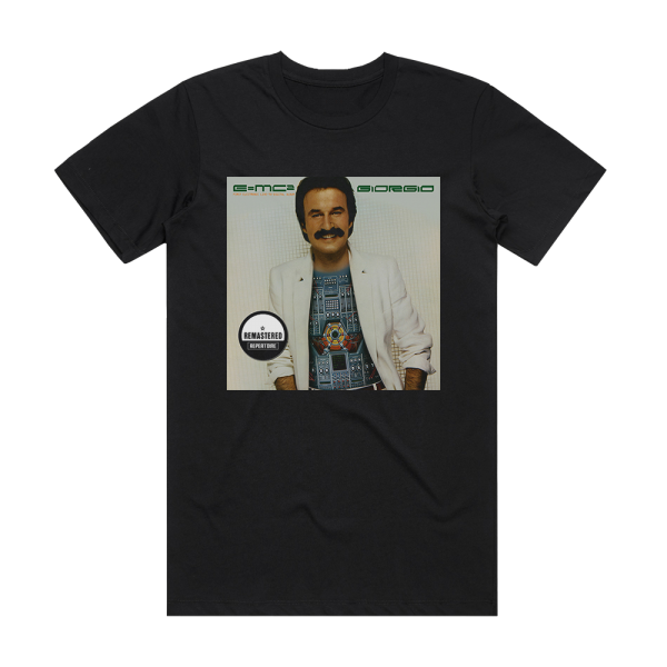 Giorgio Moroder Emc 2 Album Cover T-Shirt Black