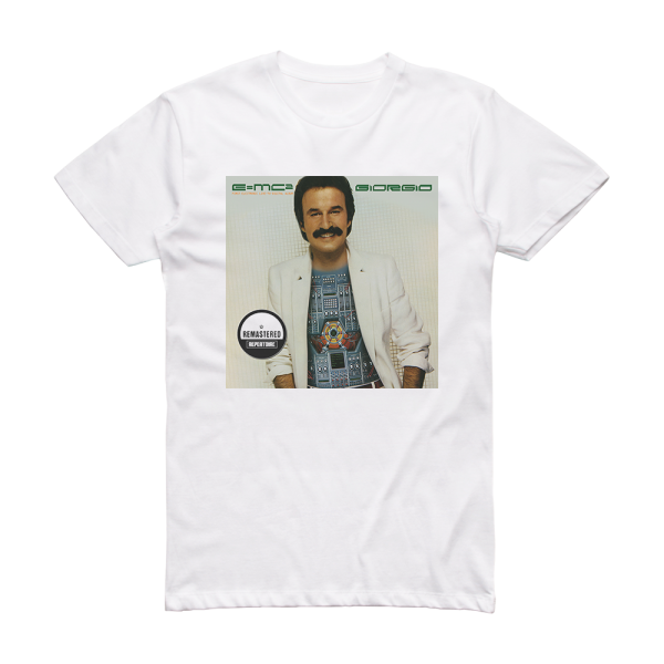 Giorgio Moroder Emc 2 Album Cover T-Shirt White