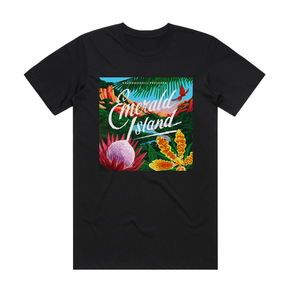 Caro Emerald Emerald Island Album Cover T-Shirt Black