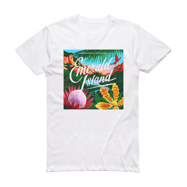 Caro Emerald Emerald Island Album Cover T-Shirt White