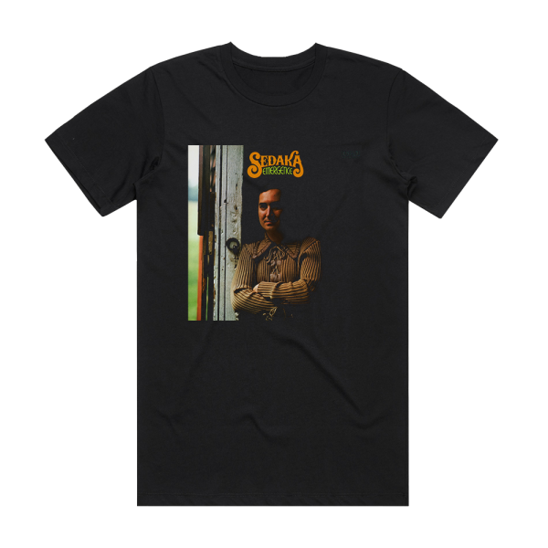 Neil Sedaka Emergence Album Cover T-Shirt Black