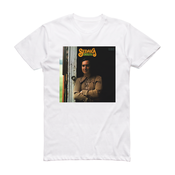 Neil Sedaka Emergence Album Cover T-Shirt White
