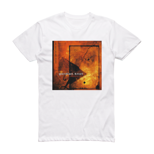 Gordian Knot Emergent Album Cover T-Shirt White