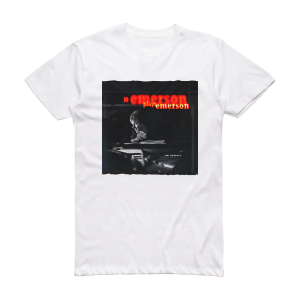 Keith Emerson Emerson Plays Emerson Album Cover T-Shirt White