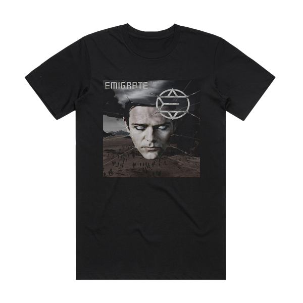 Emigrate Emigrate Album Cover T-Shirt Black