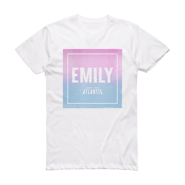 Lower Than Atlantis Emily Album Cover T-Shirt White