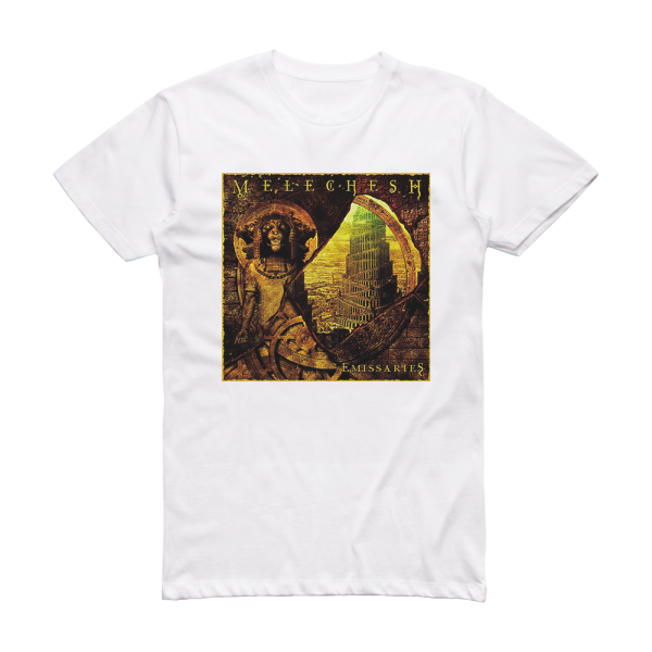 Melechesh Emissaries Album Cover T-Shirt White