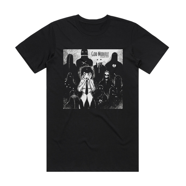 God Module Empath Album Cover T-Shirt Black